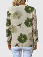 Bronwen | Floral Openwork Jumper