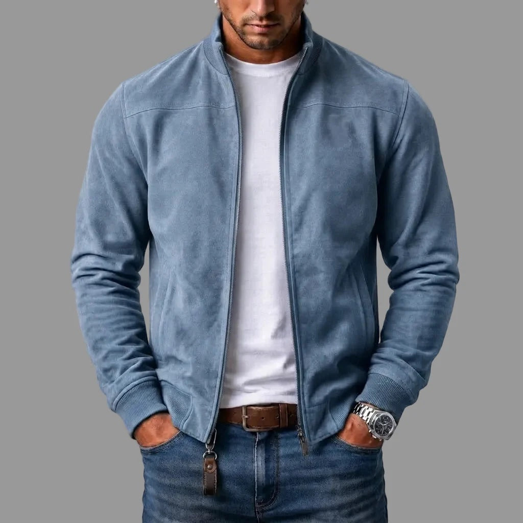 Lorenzo | Giacca bomber in camoscio