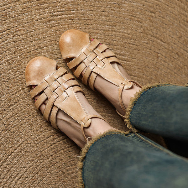 Solene - Leather Orthopaedic Ballet Flats