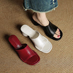 Blanka | Nazouváky se širokým podpatkem