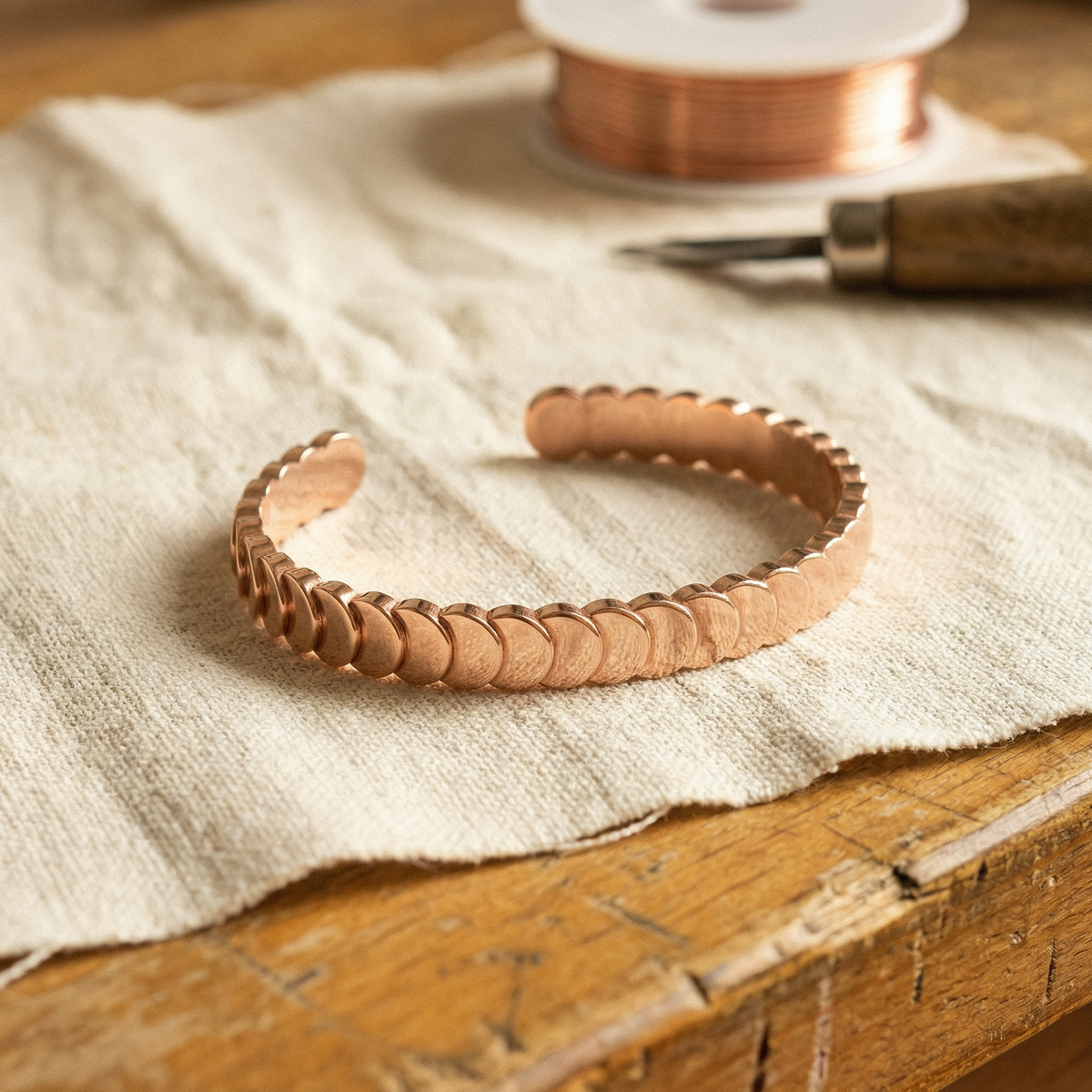 Bracciale in Rame di Lucia & Mila - Maree