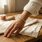 Bracciale in Rame di Lucia & Mila - Selce