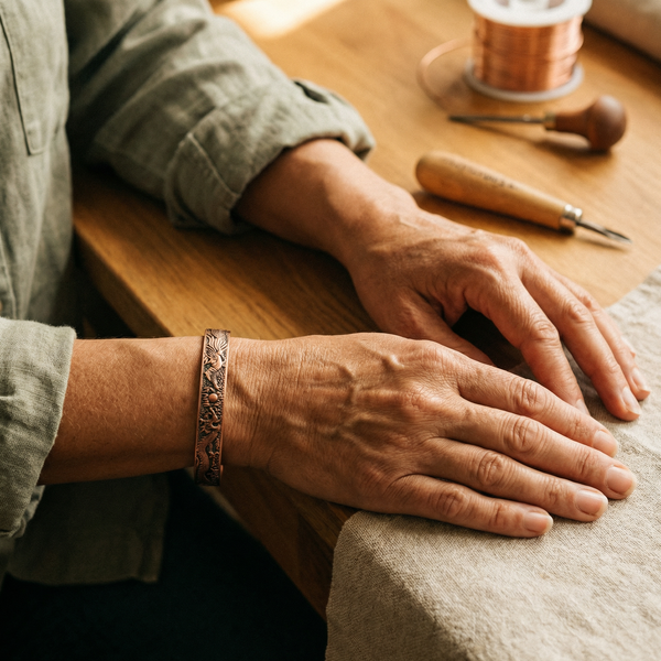 Bracciale in Rame di Lucia & Mila - Loam