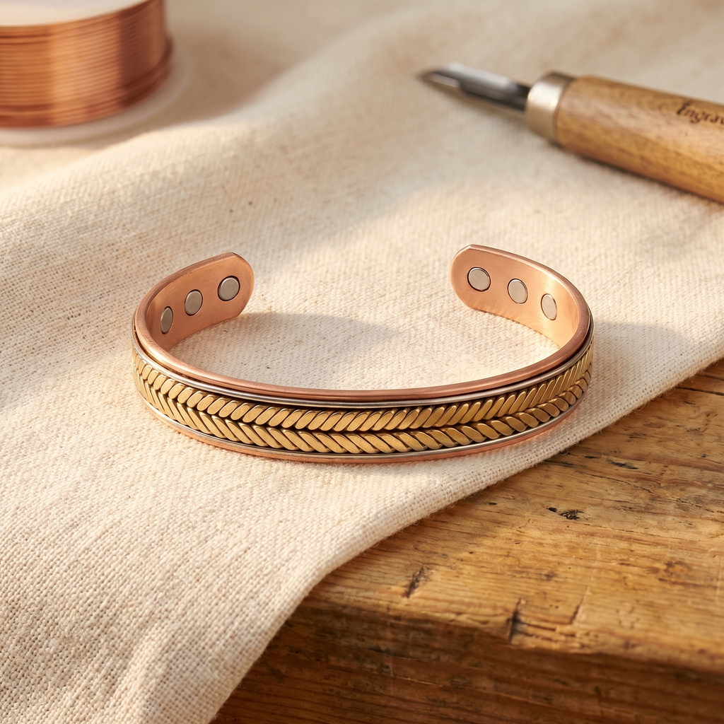 Bracciale in Rame di Lucia & Mila - Vento