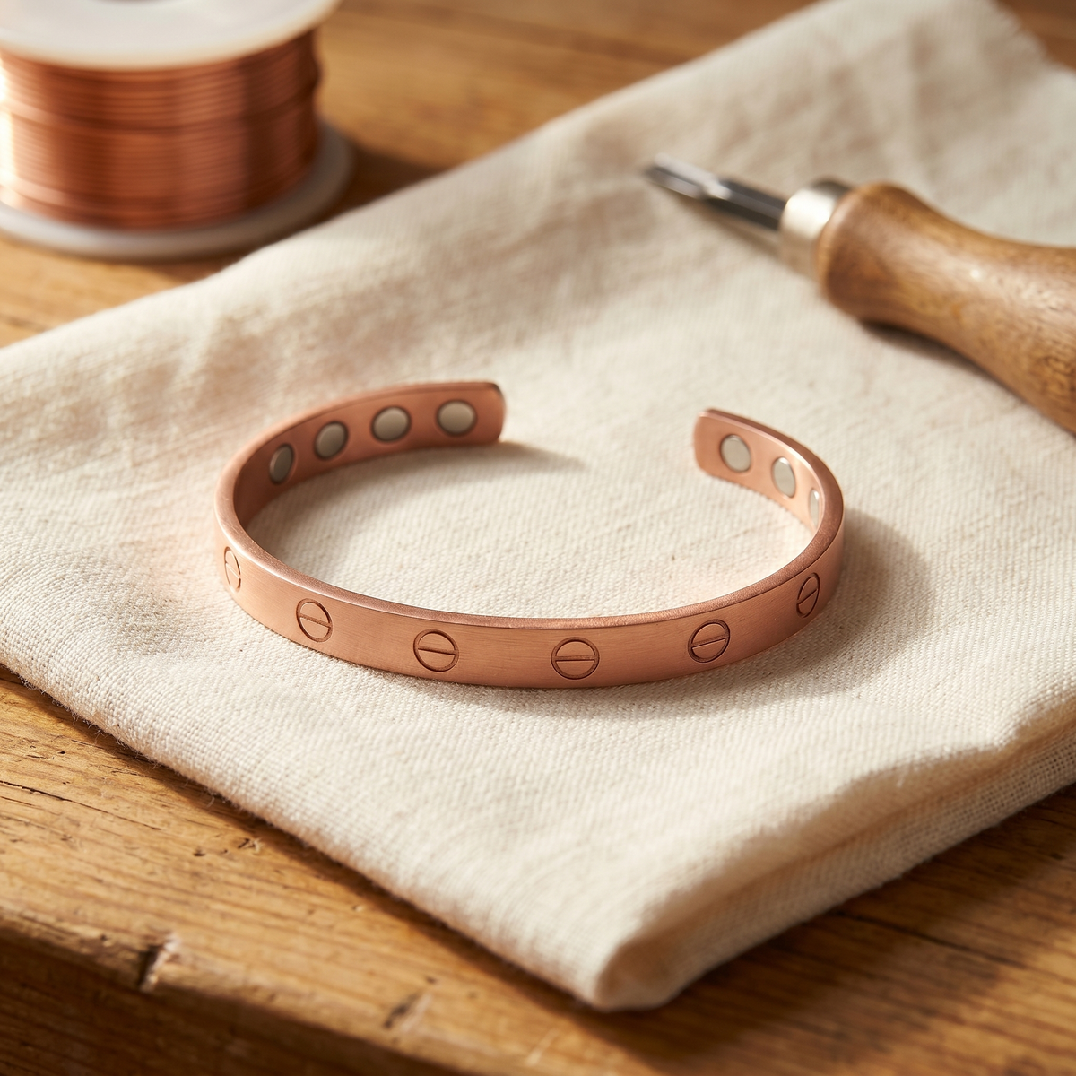 Bracciale in Rame di Lucia & Mila - Bolt
