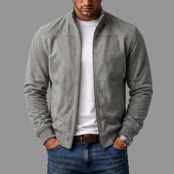 Lorenzo | Giacca bomber in camoscio