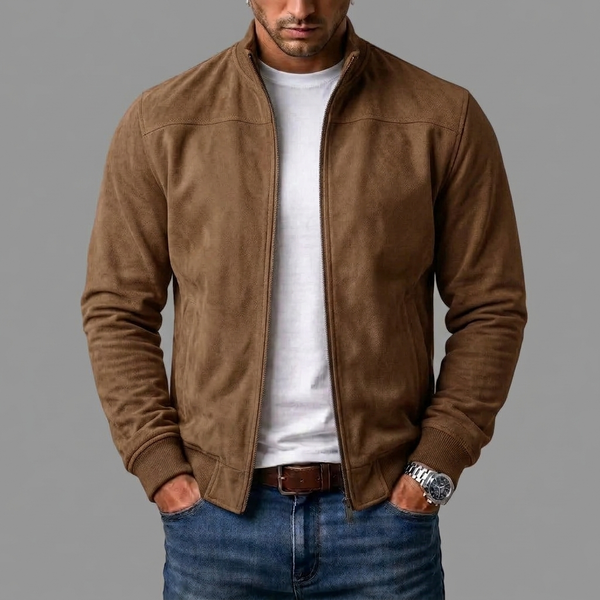Lorenzo | Giacca bomber in camoscio