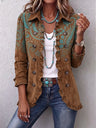 Clelia | Paisley Jacket with Ruffles