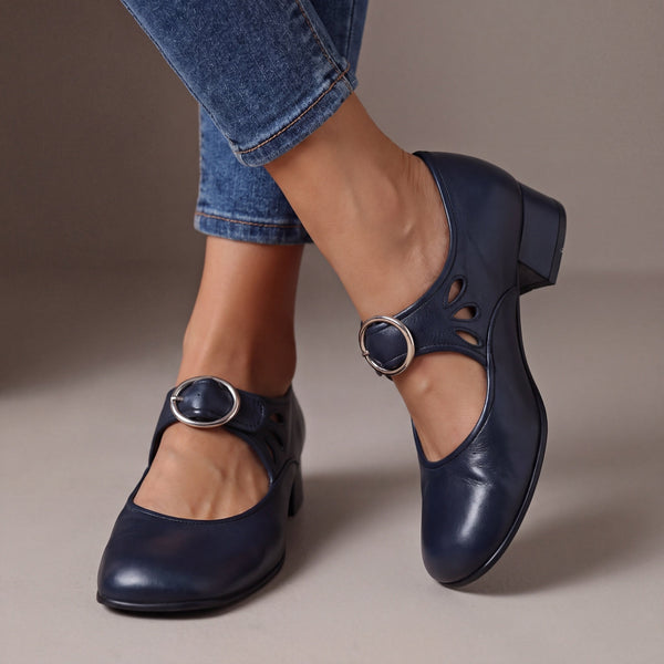 Josephine | Comode Scarpe Mary Jane in Pelle